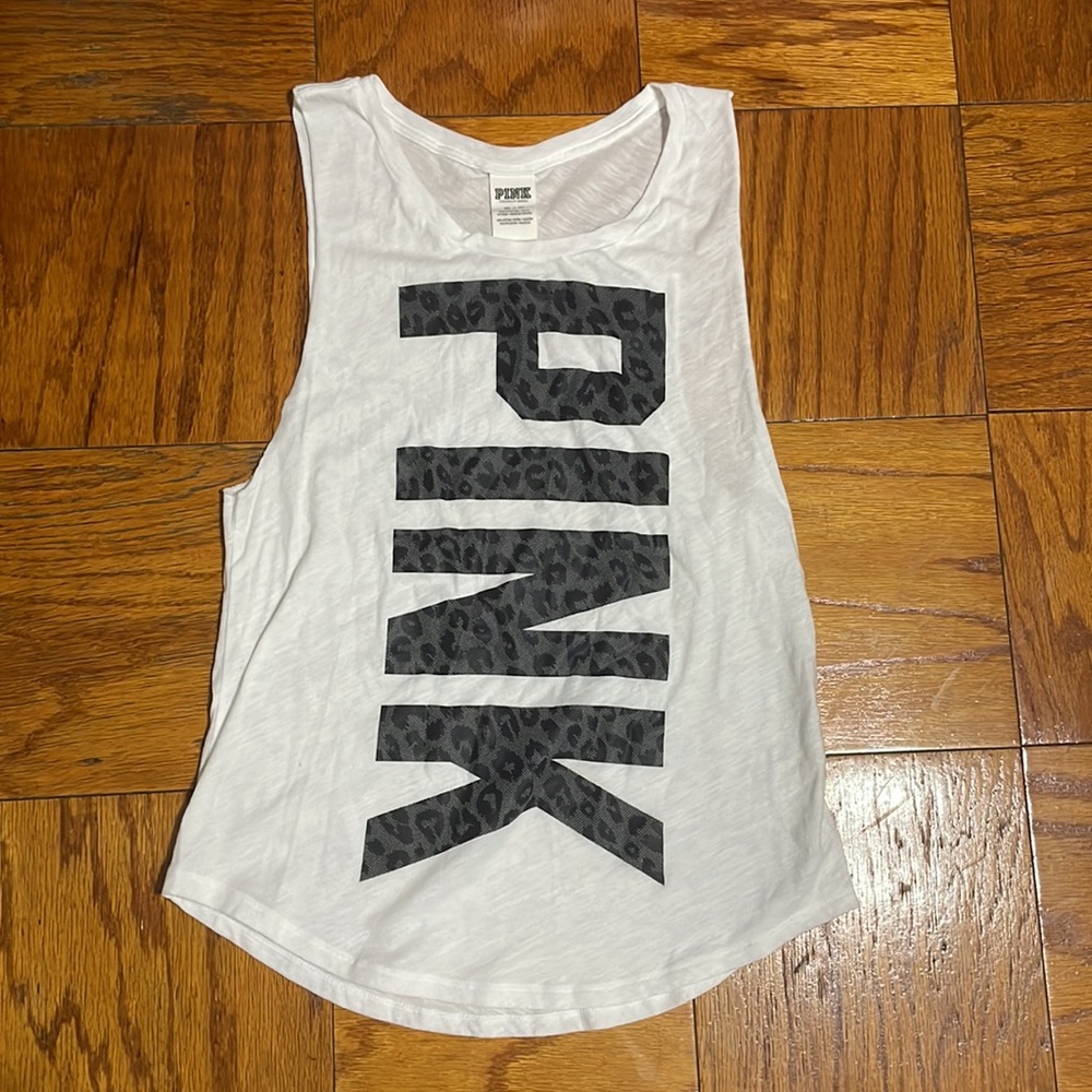 💖Super cute 💖 adorable 💖 Victoria's Secret PINK 💖 PINK 💖 tank top💖EUC💖